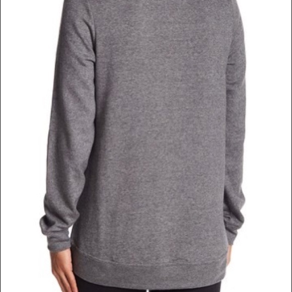 Nike Heather Gray Funnel Zip Logo Jacket - Picture 7 of 8